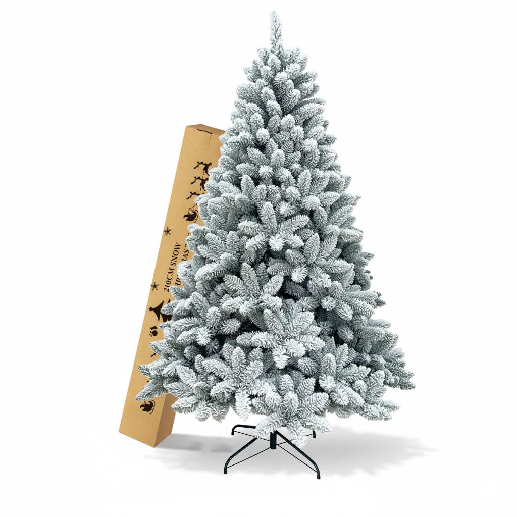 LEIVESTE albero di Natale innevato — immagine 1
